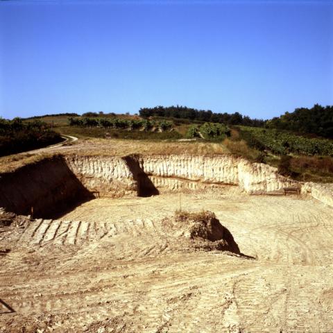 1985 Baugrube Wasserwerk-Anfang